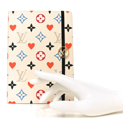 Louis Vuitton Game On Clemence Notebook MM White 2 of 6