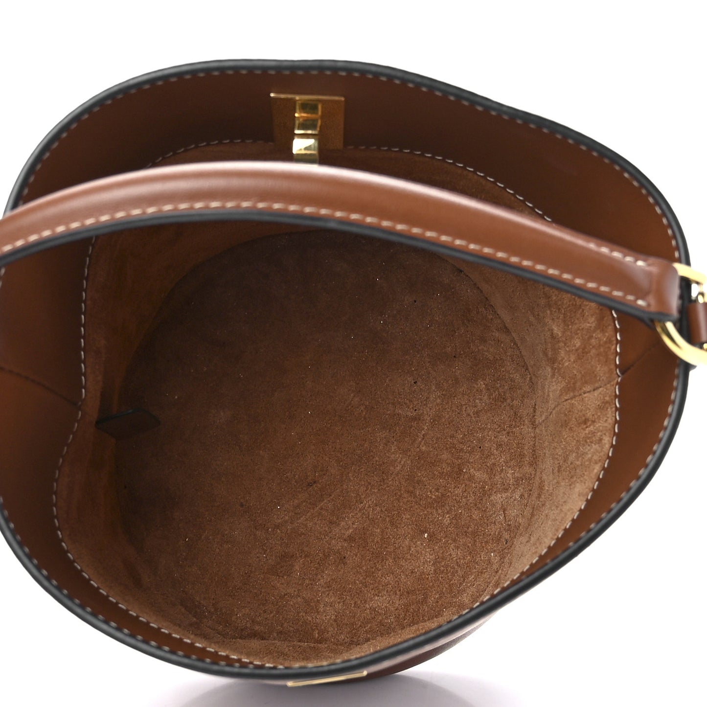 Smooth Calfskin Bucket 16 Bag Tan