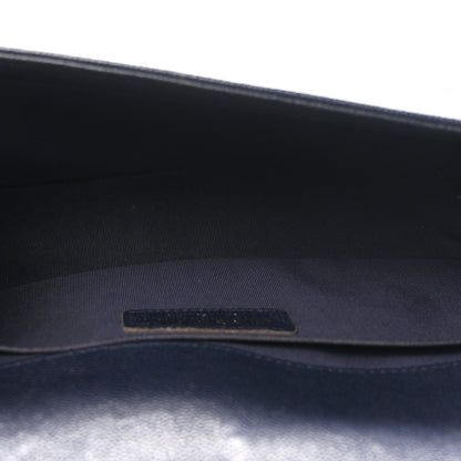 Chanel Caviar Quilted Medium Boy Flap Navy 4 of 10