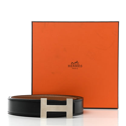 Hermes Box Togo 32mm Quizz H Belt 90 Black Gold 6 of 6