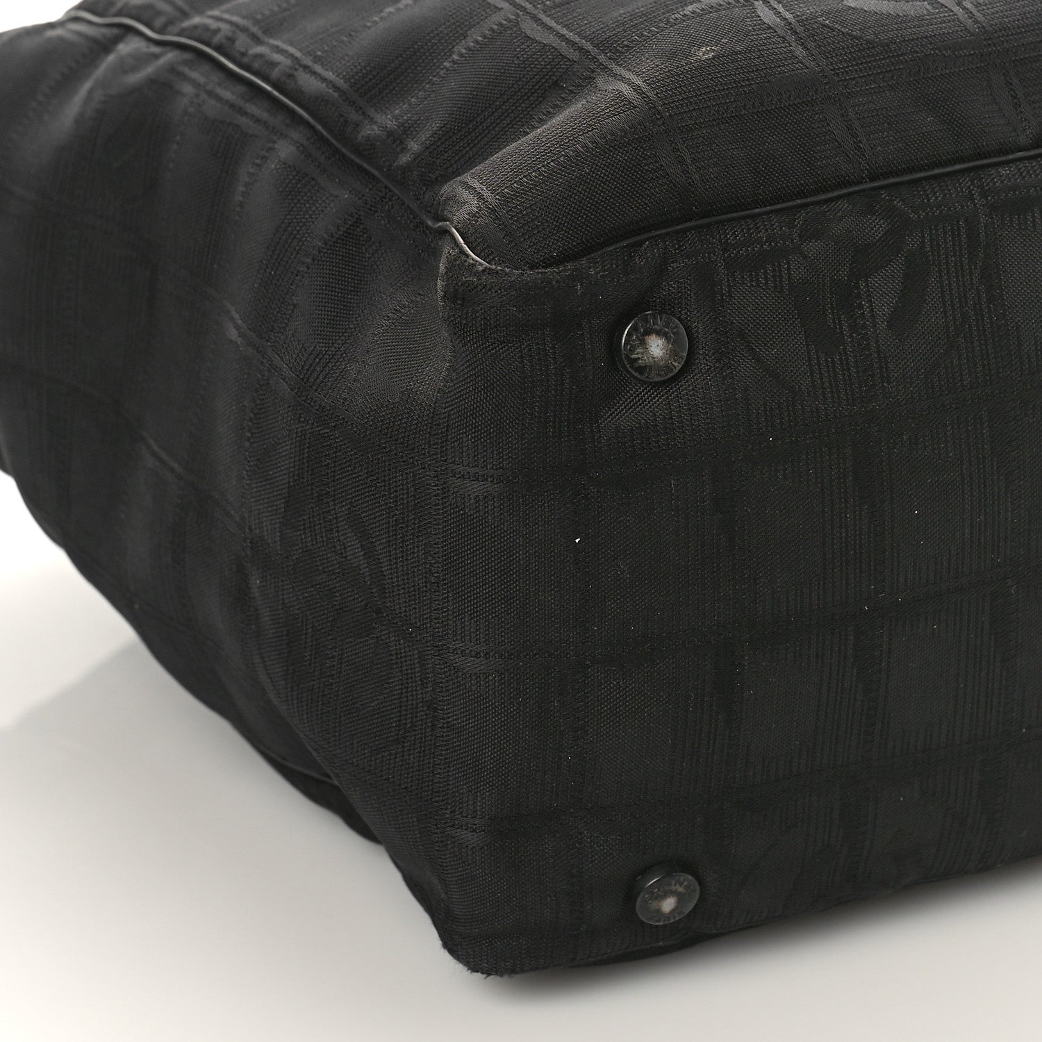 Chanel Nylon Medium Travel Tote Black 7 of 14