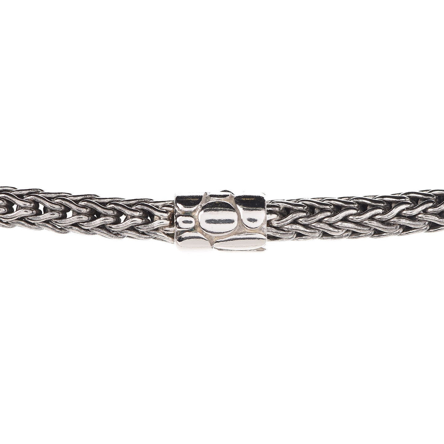 Sterling Silver Kali Elliptical Bead Trio Necklace