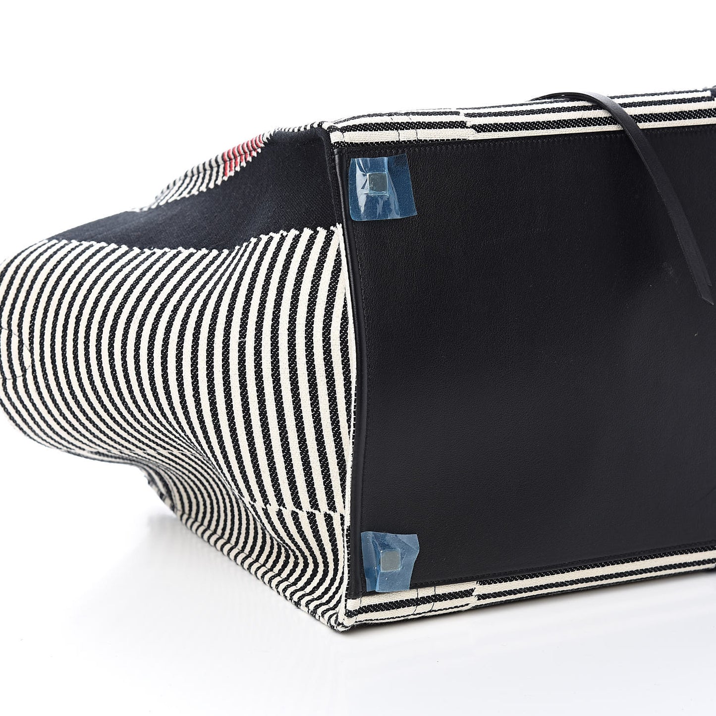 Cotton Canvas Stripped Medium Phantom Luggage Multicolor