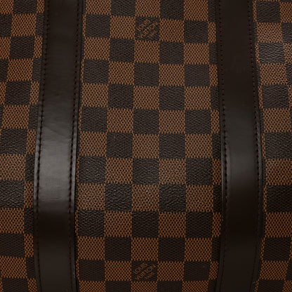 Louis Vuitton Damier Ebene Keepall Bandouliere 45 10 of 19