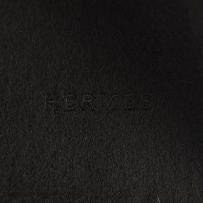 Hermes Cashmere Fringe Stole Black 4 of 5