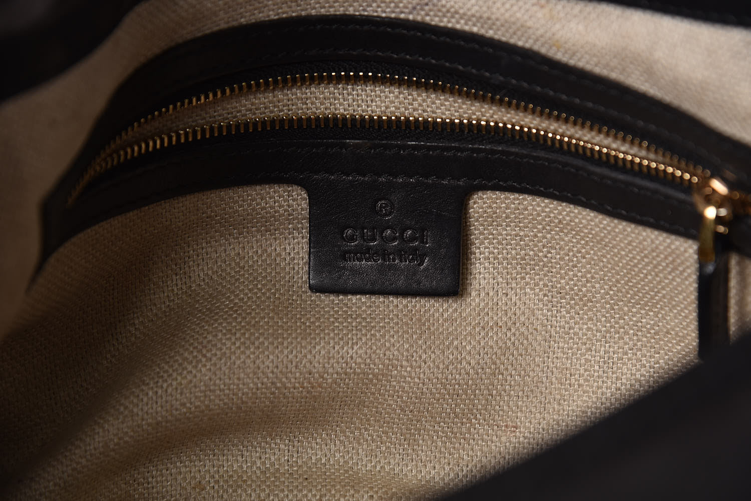 Gucci Calfskin Handmade Medium Flap Shoulder Bag Black 6 of 26