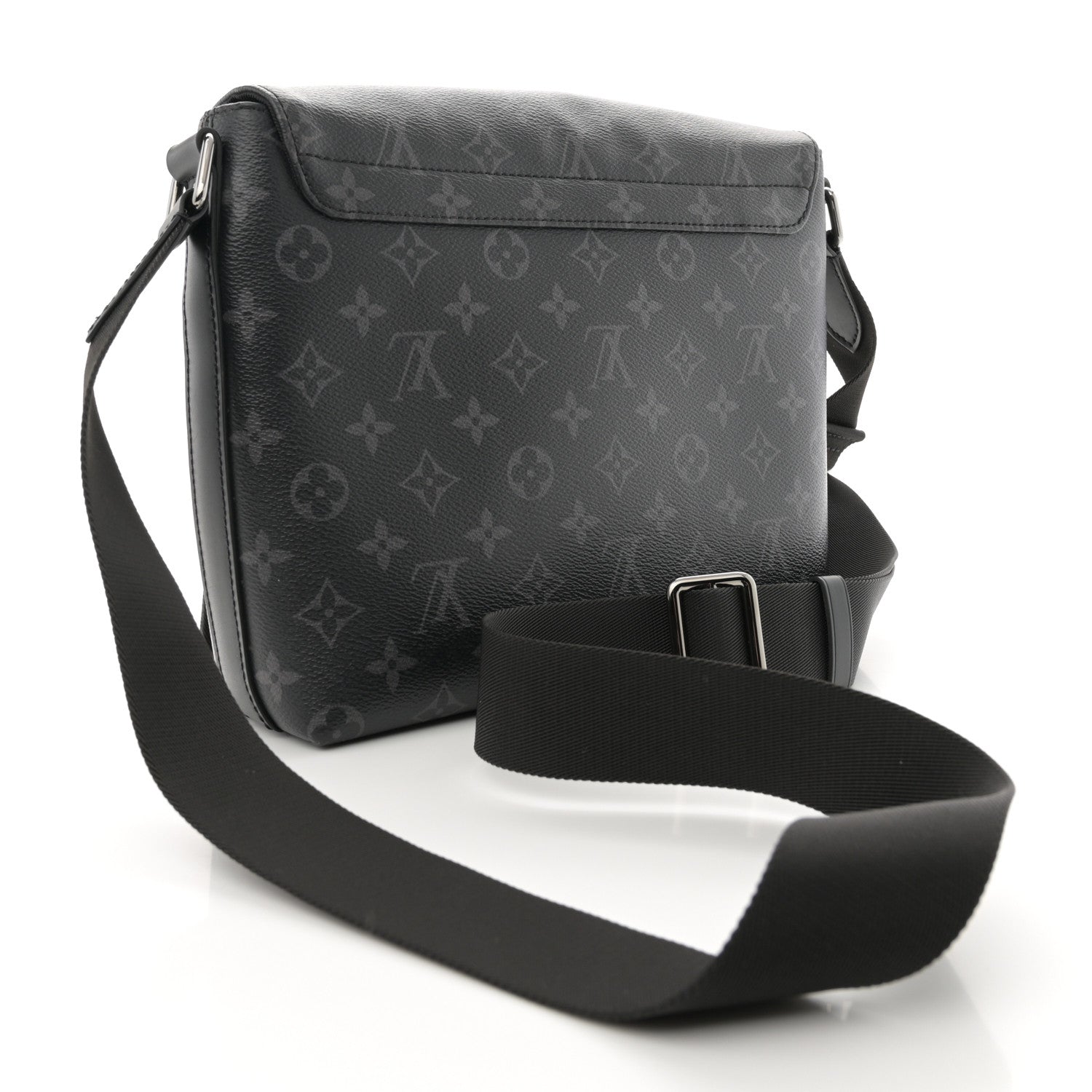 Louis Vuitton Monogram Eclipse District PM Black 3 of 11