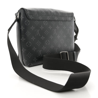 Louis Vuitton Monogram Eclipse District PM Black 3 of 11