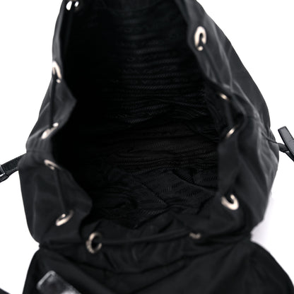 Prada Nylon Vela Mini Cinch Backpack Black 5 of 10