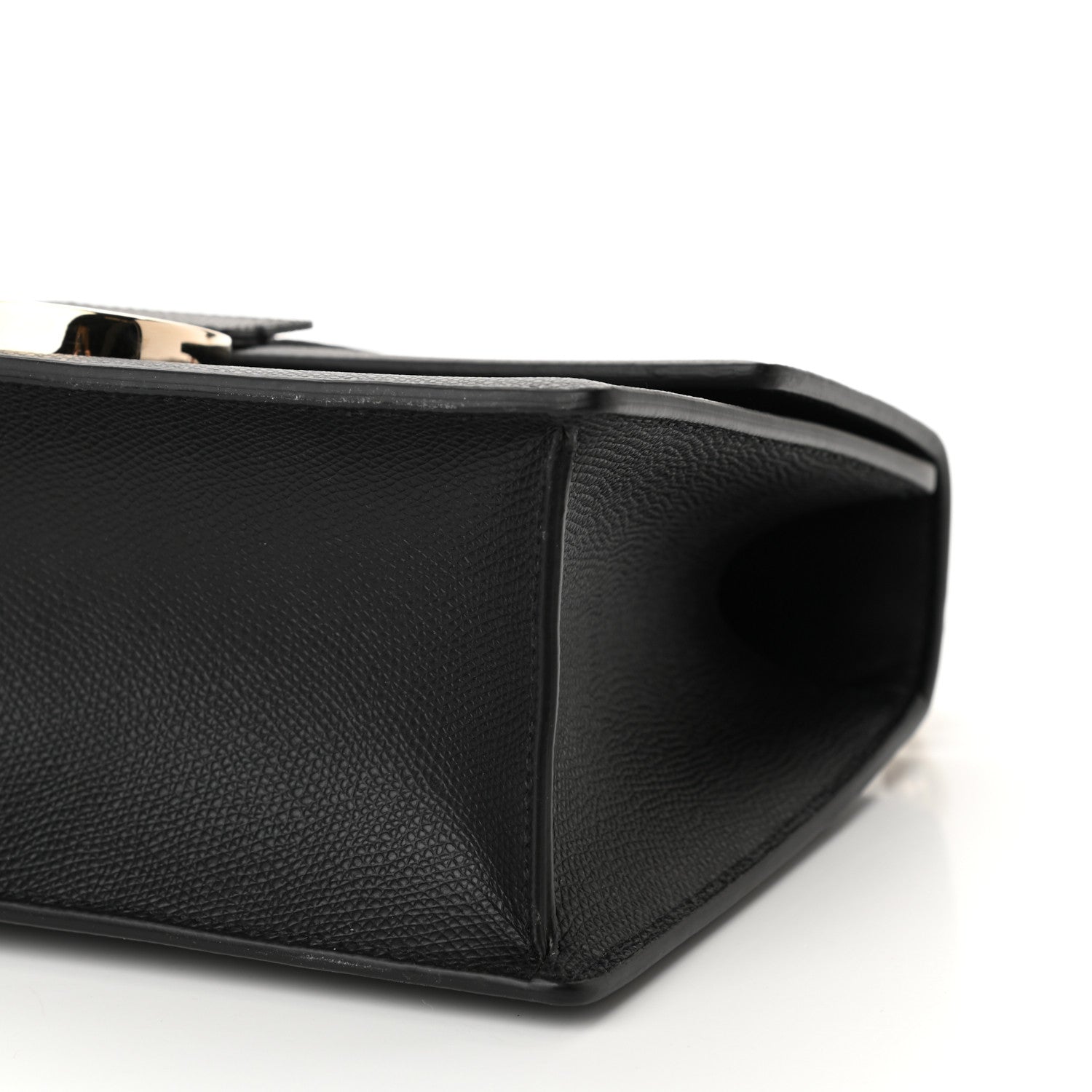 Christian Dior Grained Calfskin Embossed 30 Montaigne Chain Flap Bag Black 6 of 9