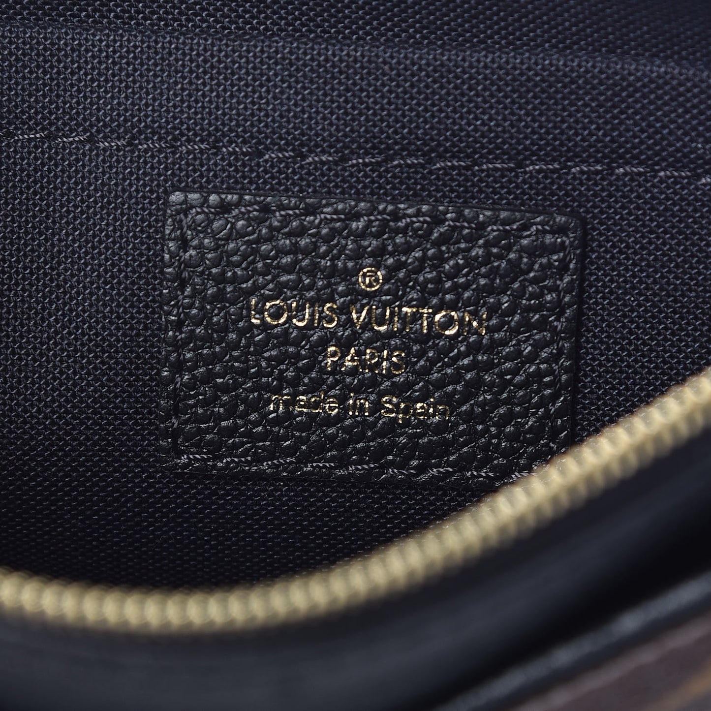 Monogram Pallas Clutch Black