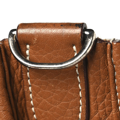 Hermes Taurillon Clemence Evelyne III GM Gold 10 of 11