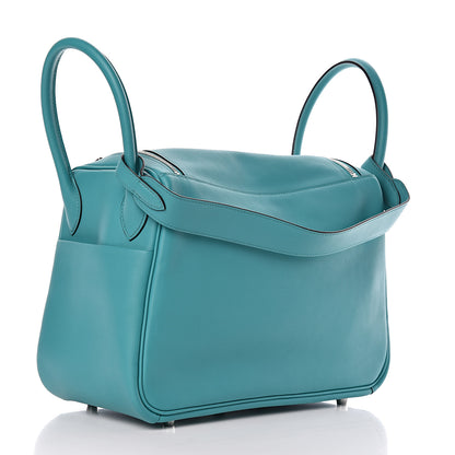 Hermes Swift Lindy 30 Bleu Paon 3 of 11