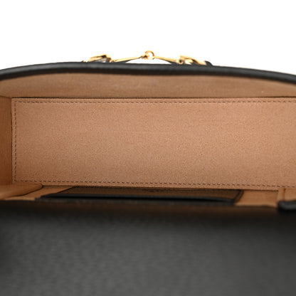 Gucci Calfskin Horsebit 1955 Shoulder Bag Black 5 of 10