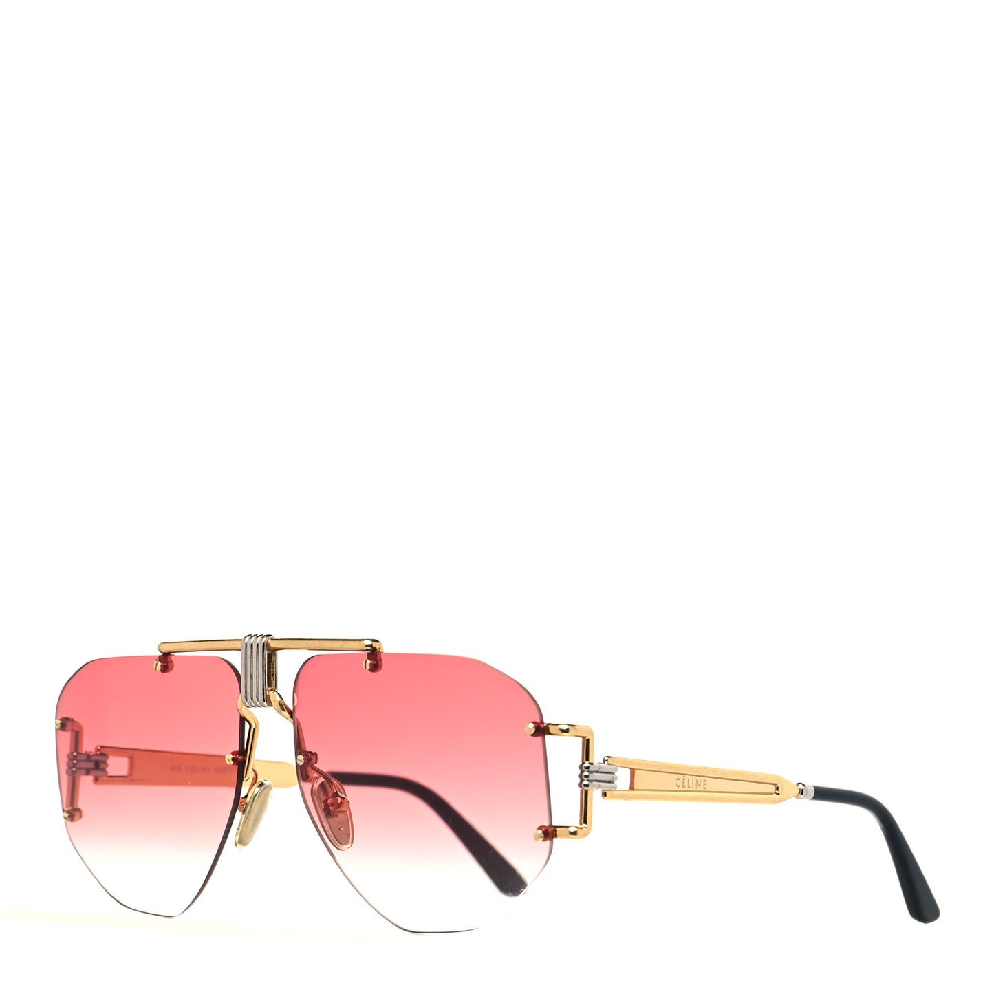 Aviator Sunglasses CL 40039U/32S Gold Pink