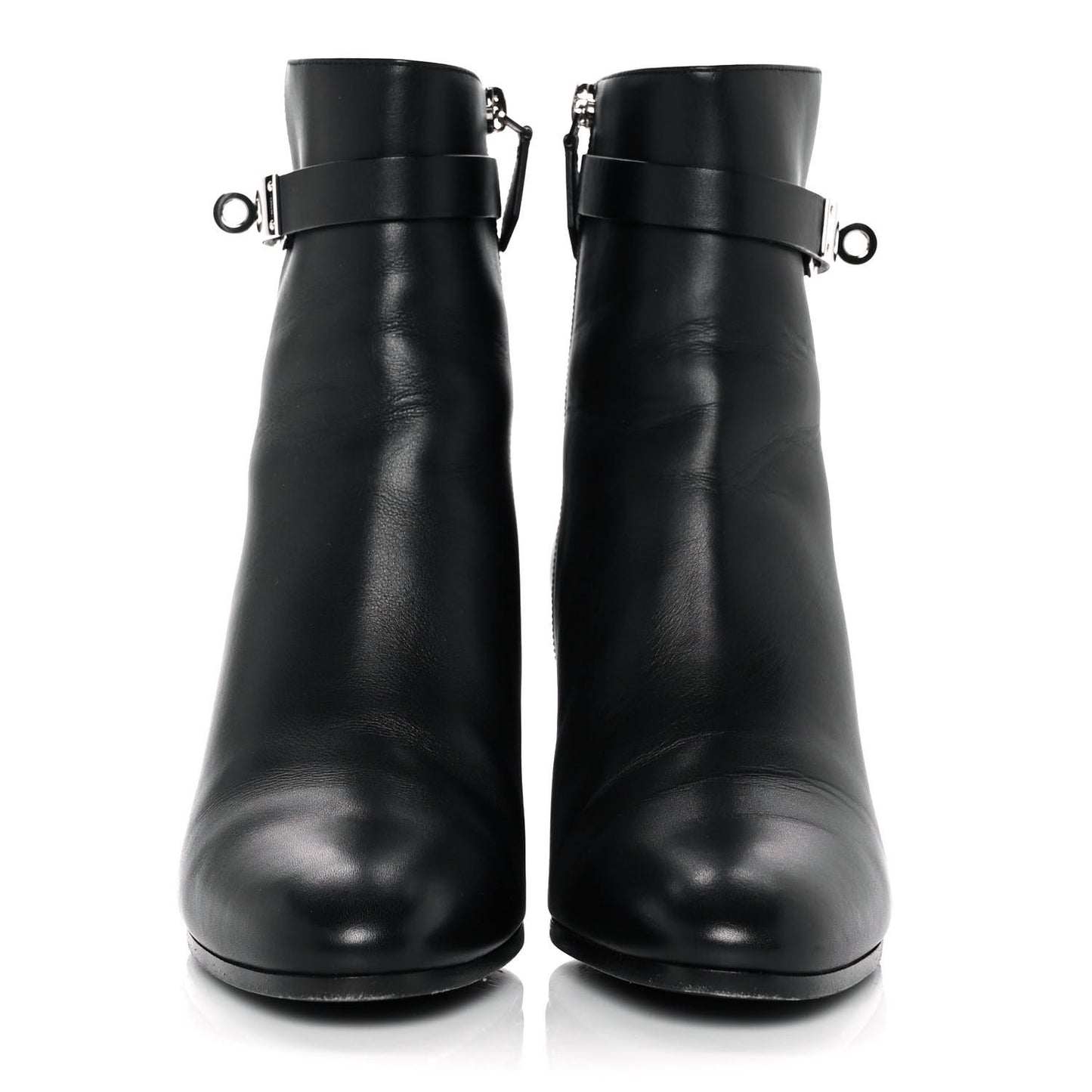 Calfskin Saint Germain Ankle Boots 37 Black