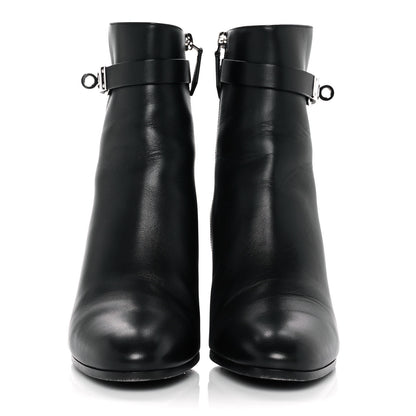 Hermes Calfskin Saint Germain Ankle Boots 37 Black 2 of 8
