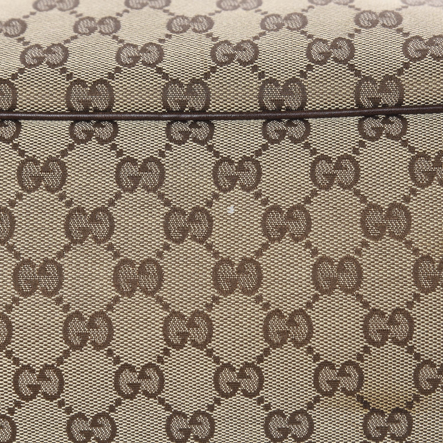 Gucci Monogram Large Positano Tote Brown 10 of 13