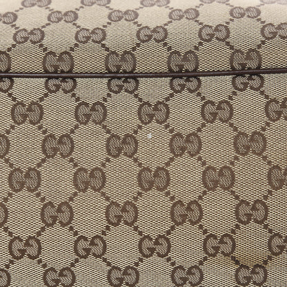 Gucci Monogram Large Positano Tote Brown 10 of 13