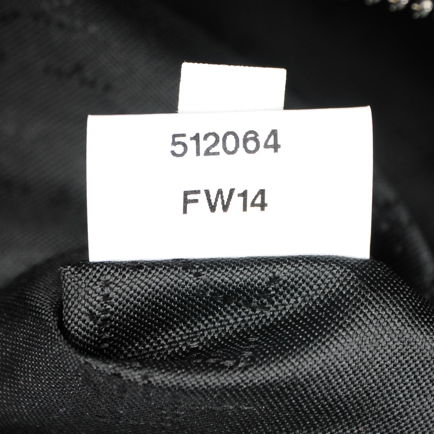 Faux Suede Large Gary Hume Falabella Black
