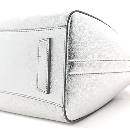 Givenchy Metallic Sugar Goatskin Small Antigona Silver 10 of 10