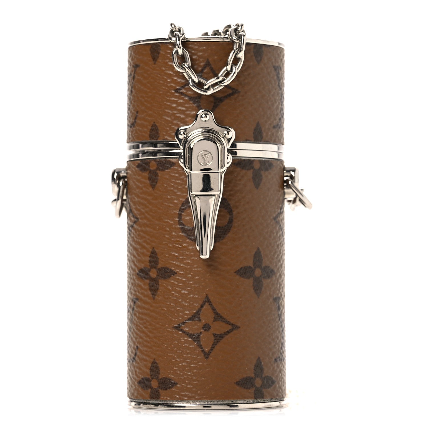 Louis Vuitton Reverse Monogram Chain Lipstick Case 1 of 10