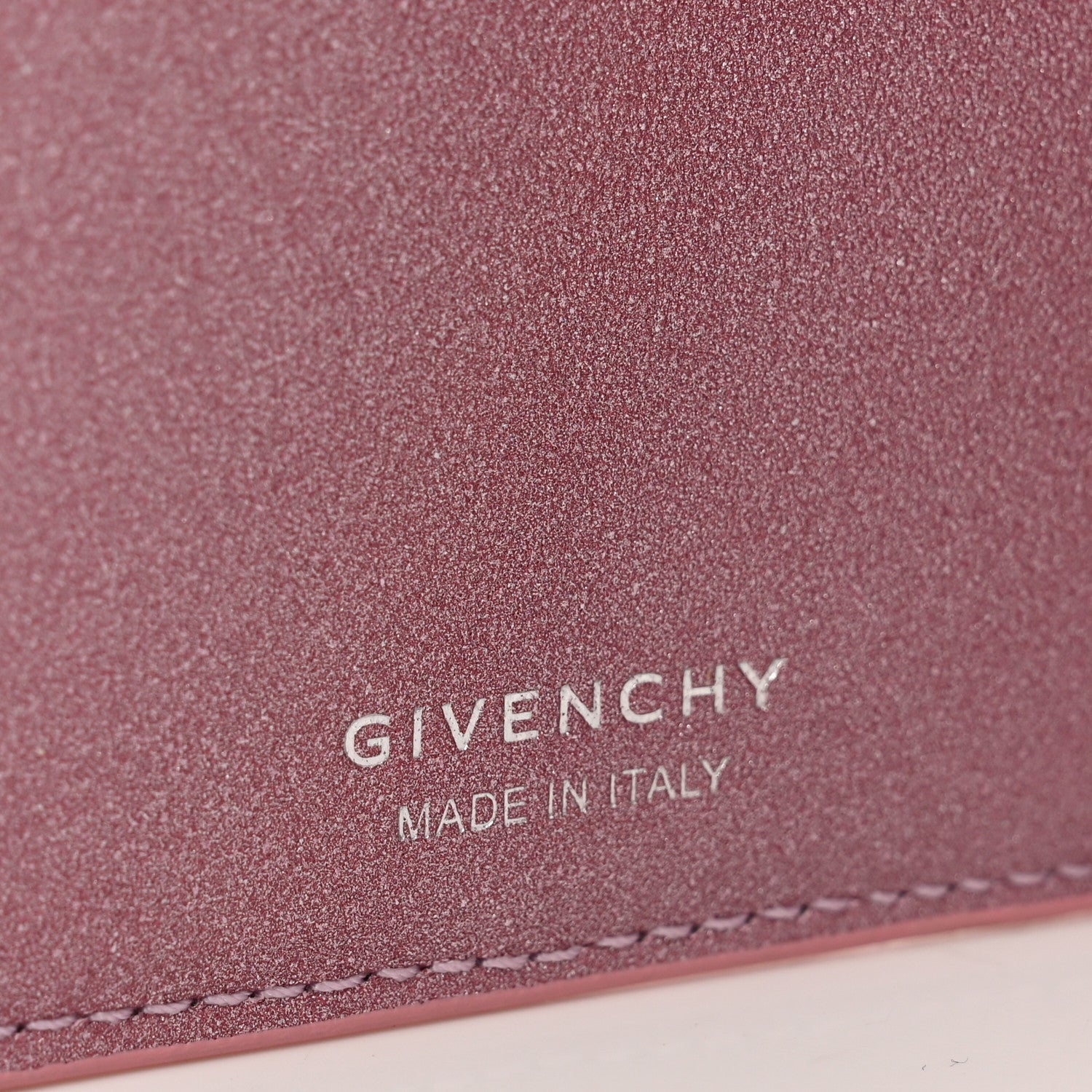 Givenchy Laminated Calfskin 4G Wallet Pink 6 of 10