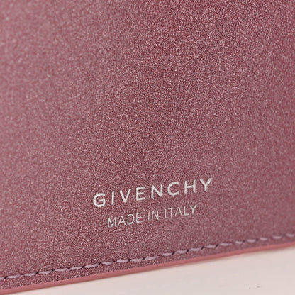 Givenchy Laminated Calfskin 4G Wallet Pink 6 of 10