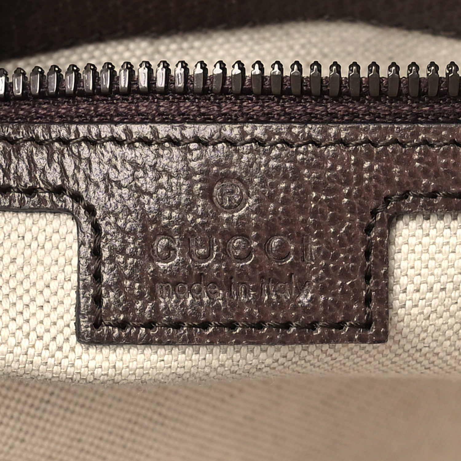 Gucci GG Supreme Monogram Web Small Ophidia Half Moon Hobo Brown 6 of 10