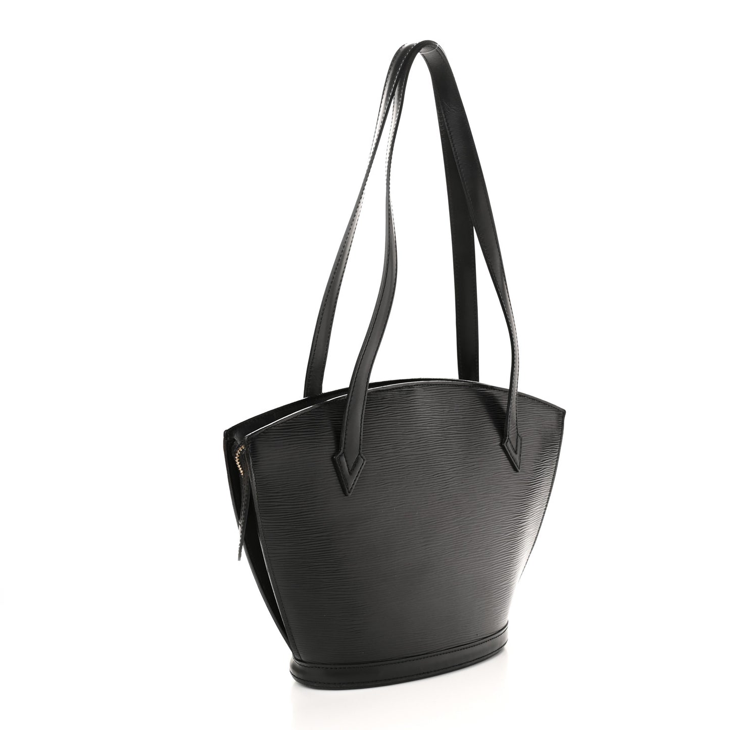 Epi Saint Jacques PM Long Straps Black