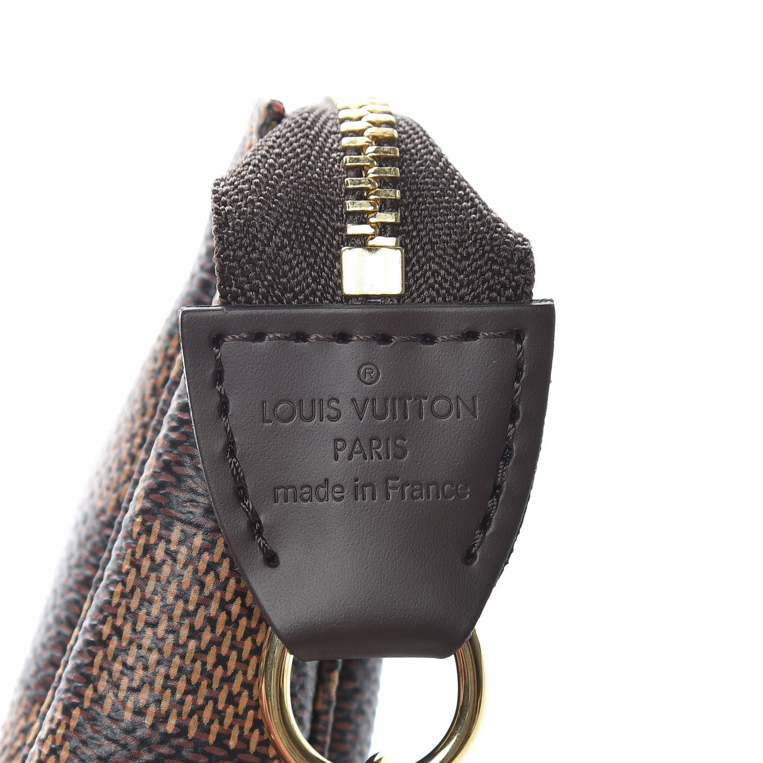 Louis Vuitton Damier Ebene Mini Pochette Accessories 7 of 8