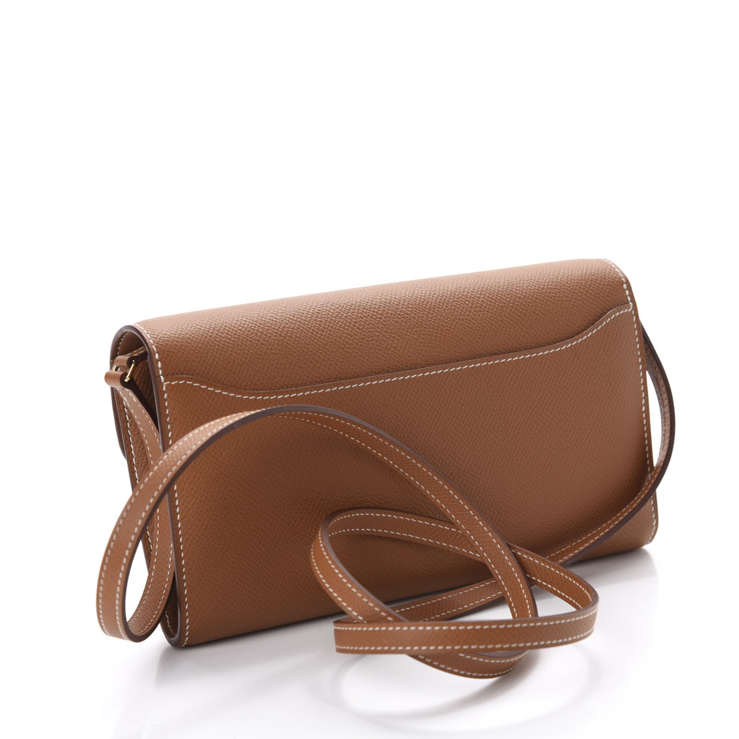 Hermes Epsom Constance Long Wallet To Go Gold 3 of 10