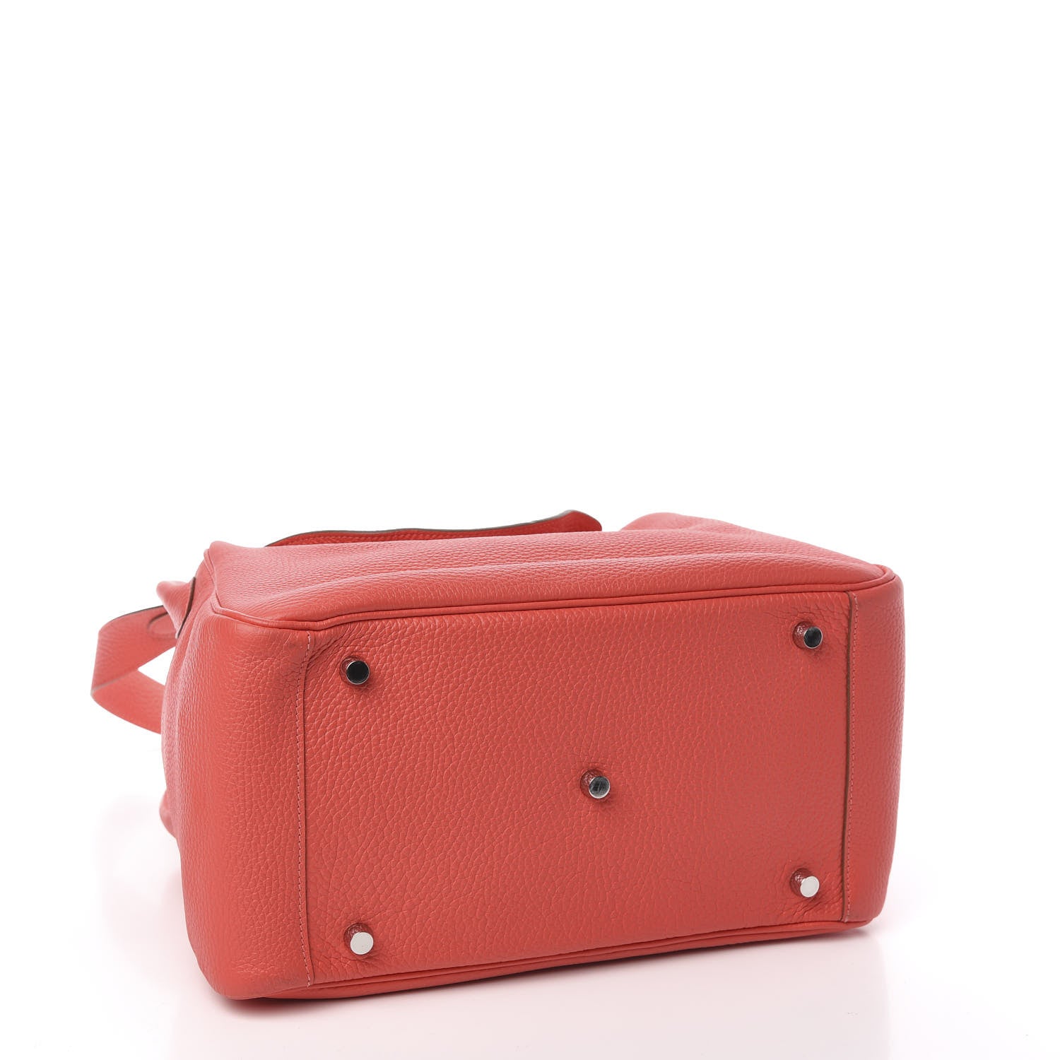 Hermes Taurillon Clemence Lindy 30 Rouge Pivoine 4 of 9