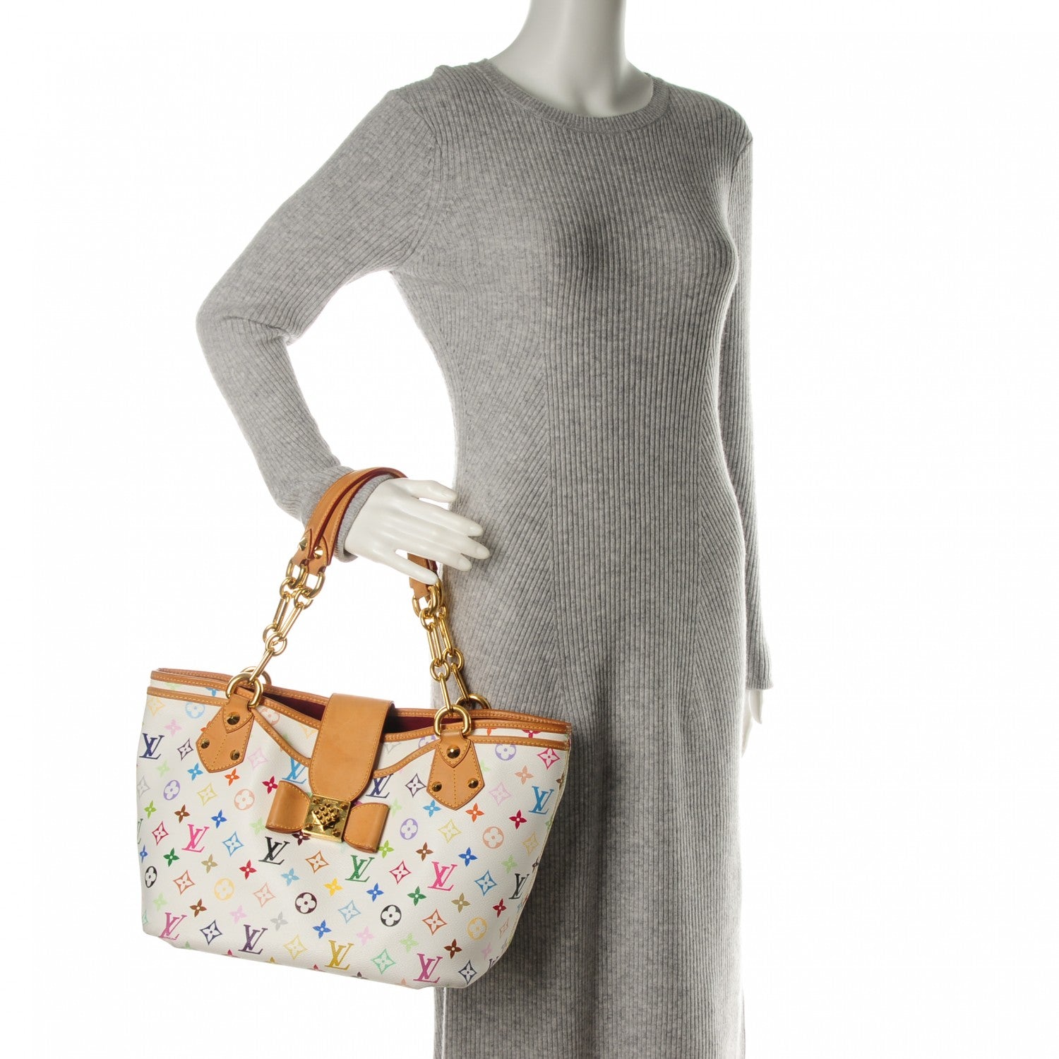 Louis Vuitton Monogram Multicolor Annie GM White 2 of 8