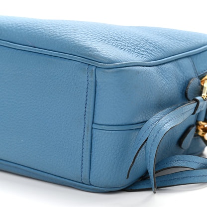 Prada Vitello Daino Medium Double Zip Shoulder Bag Mare 11 of 12
