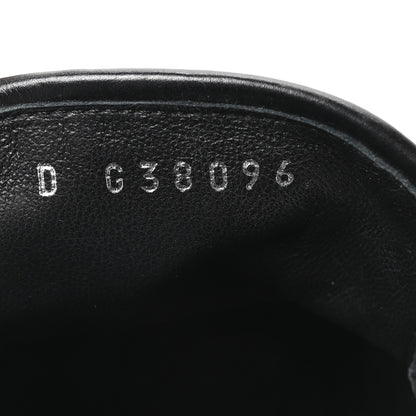 Chanel Calfskin Stitched CC Loafers 39.5 Black 9 of 10