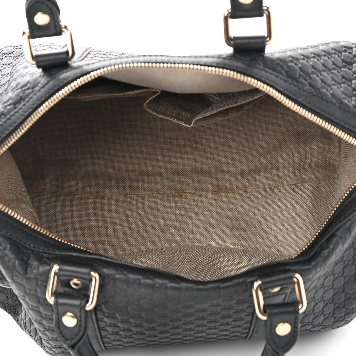 Microguccissima Medium Boston Black