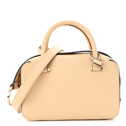 Delvaux Taurillon Soft Mini Cool Box Satchel Dune 1 of 8