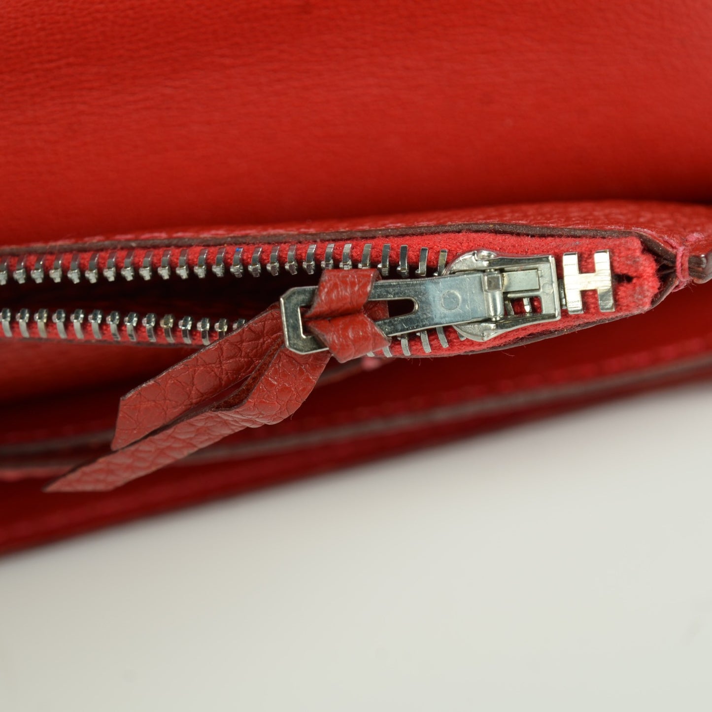 Togo Dogon Duo Wallet Vermillion