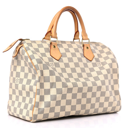 Louis Vuitton Damier Azur Speedy 30 3 of 17