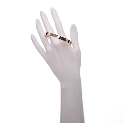 Cartier 18K Pink Gold LOVE Bracelet 17 2 of 7