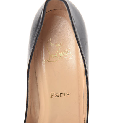 Christian Louboutin Kid Vendome 120 Pumps 40.5 Black Red 5 of 7