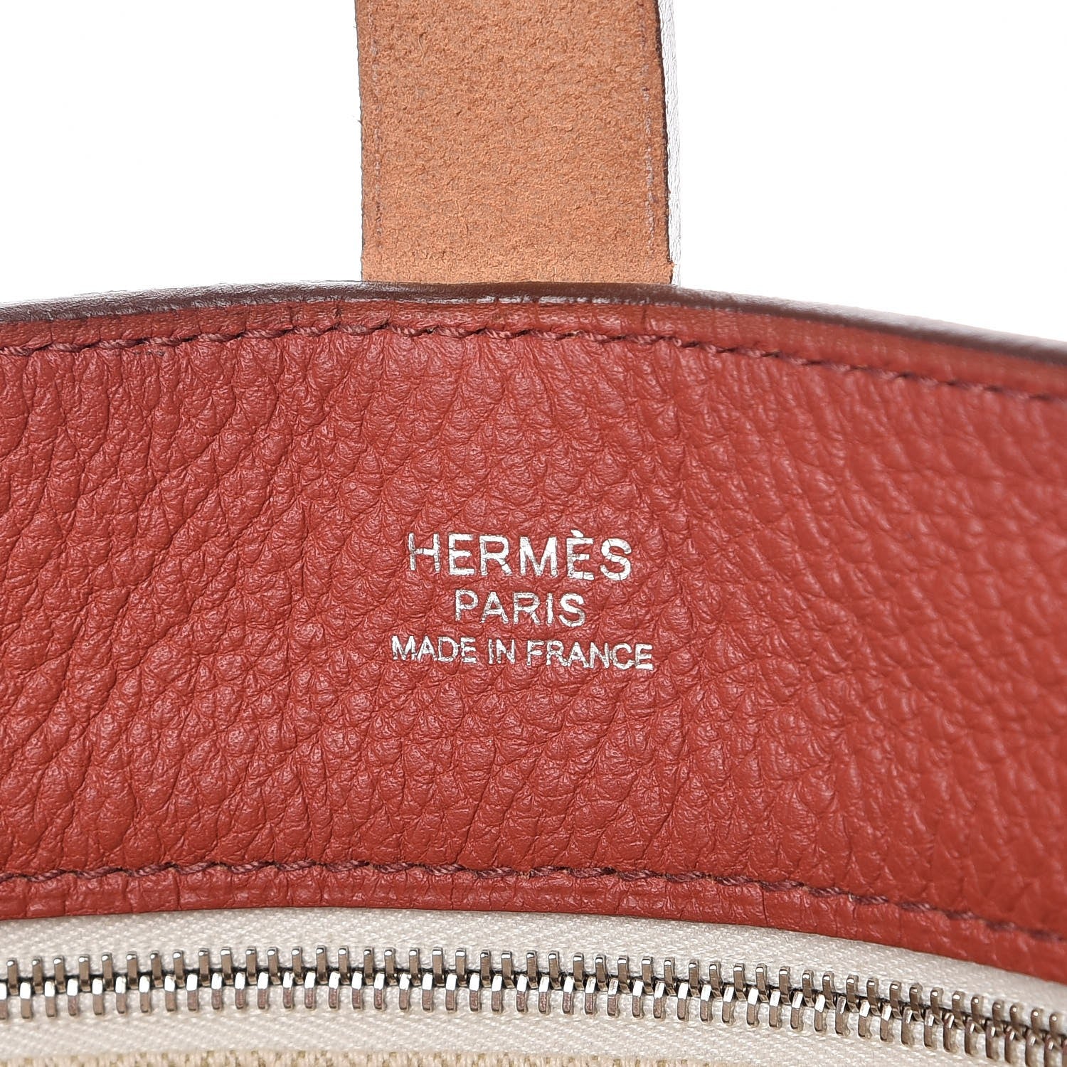 Hermes Taurillon Clemence Marwari PM Rouge Venetian 6 of 7
