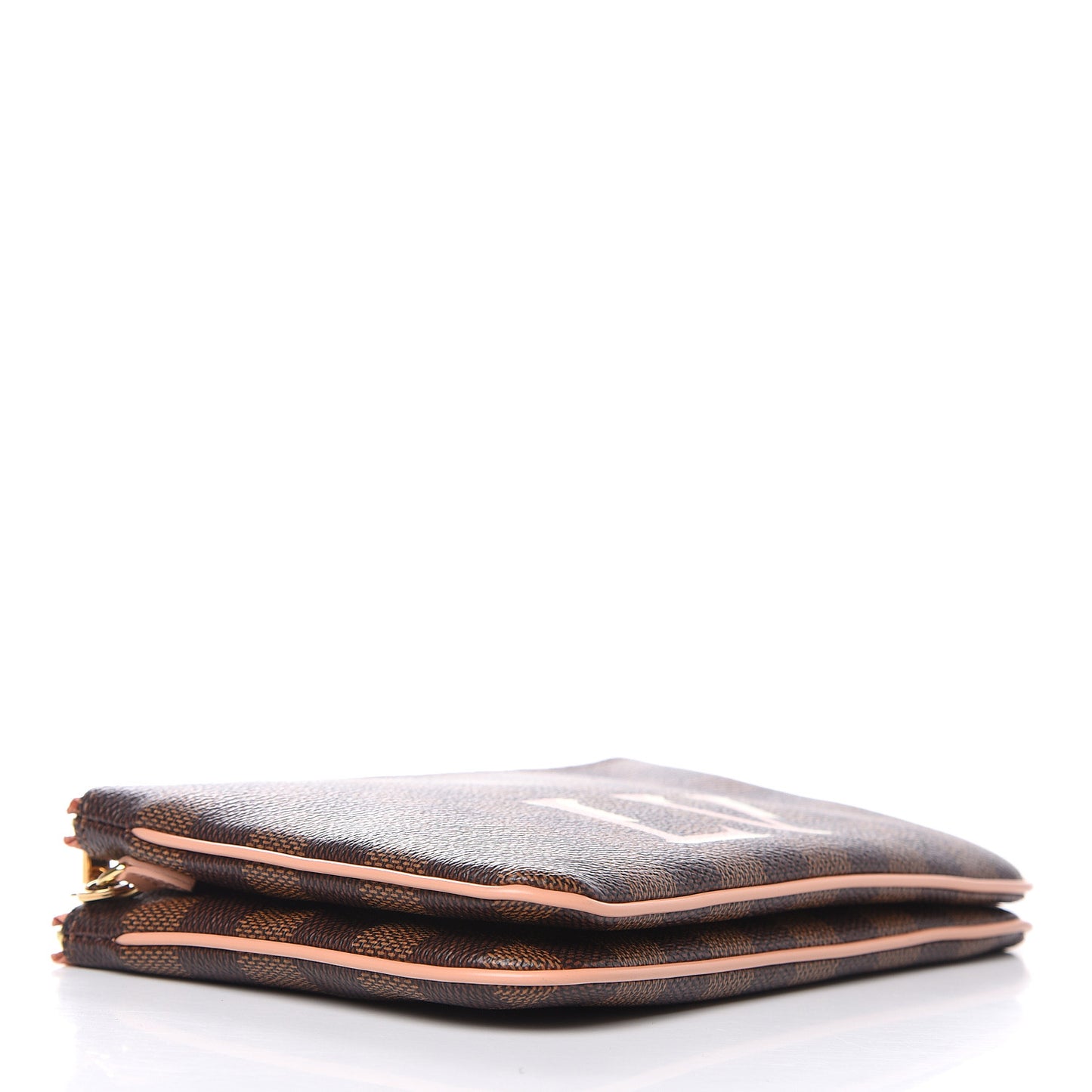 Damier Ebene Double Zip Pochette