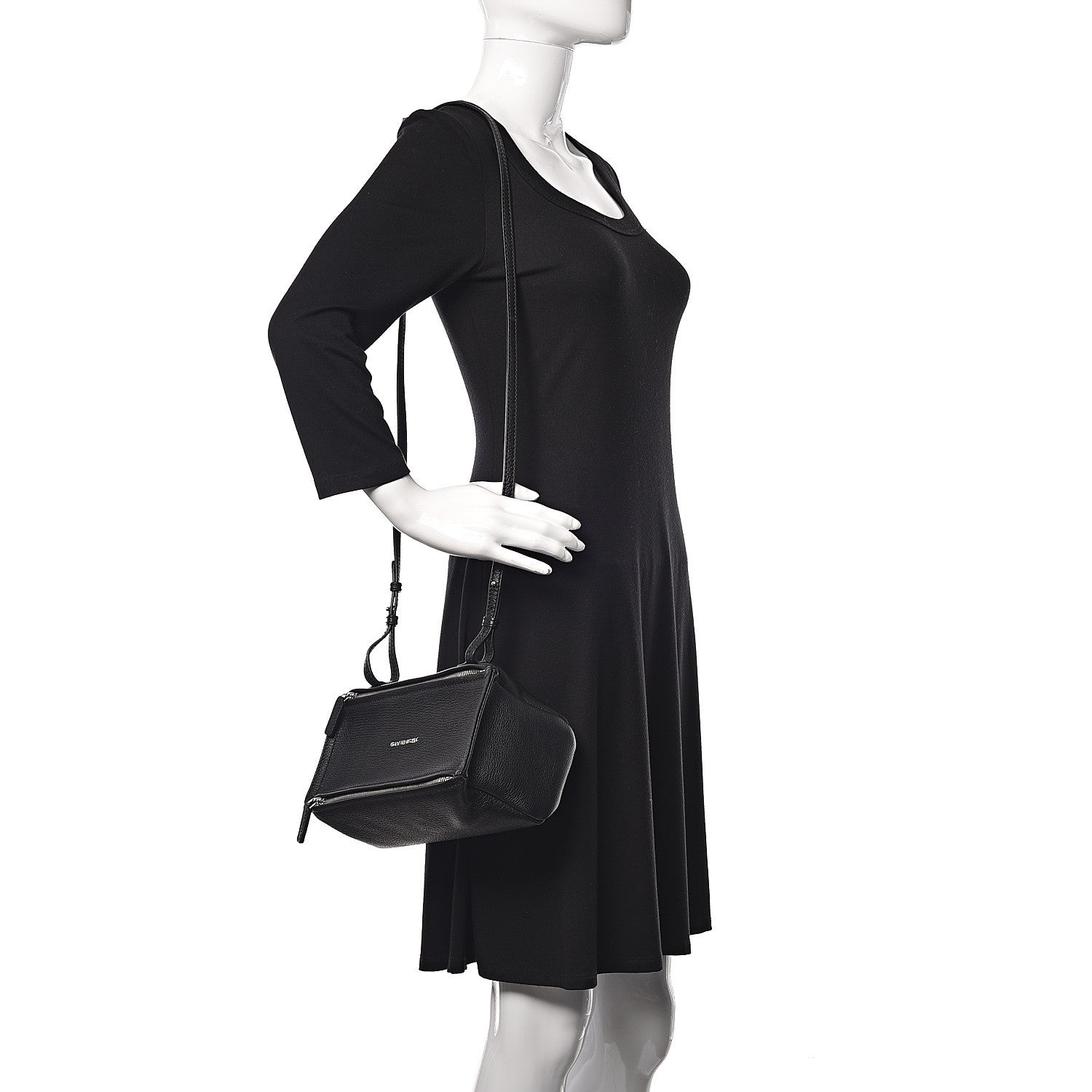 Givenchy Sugar Goatskin Mini Pandora Black 2 of 10