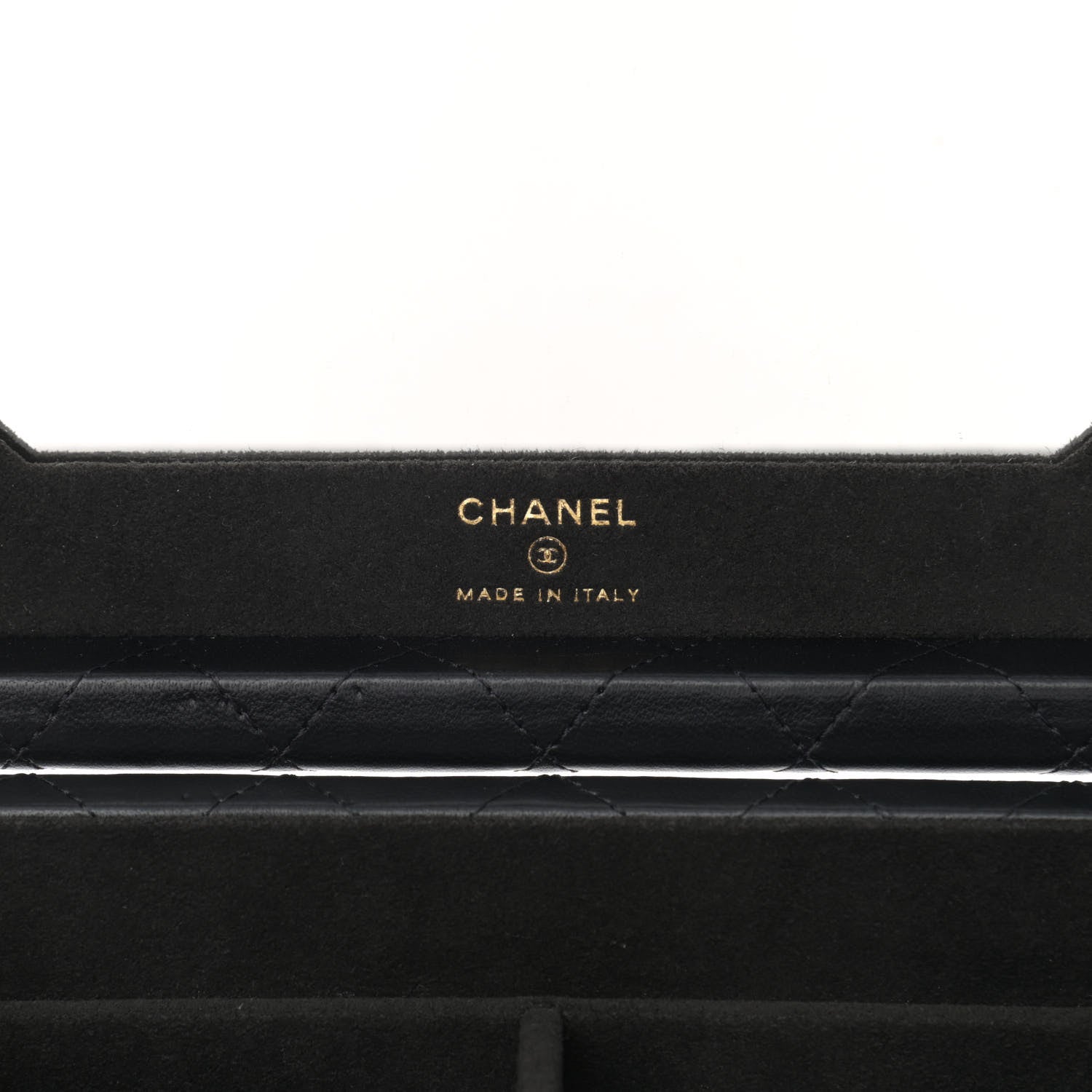Chanel Lambskin Quilted Jewelry Case Black 7 of 15