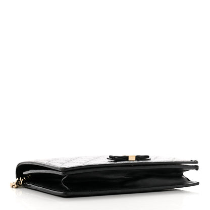 Gucci Guccissima Signature Bowy Chain Wallet Black 4 of 16