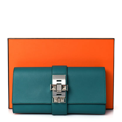 Hermes Swift Medor 23 Clutch Malachite 11 of 11