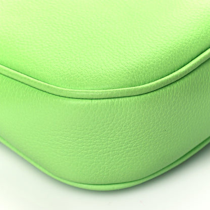Versace Calfskin La Medusa Small Hobo Crossbody Green 8 of 9