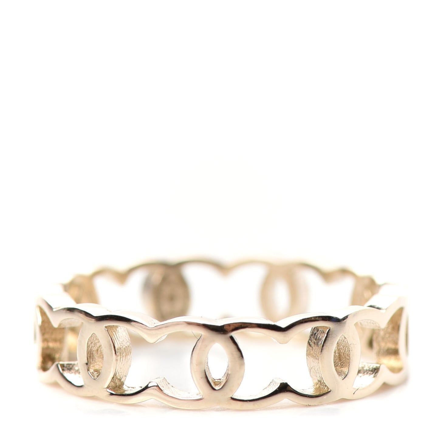 Metal CC Ring 6 52 Gold